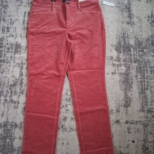 Talbots Simply Flattering Collection Peach Straight Pants 16 NWT